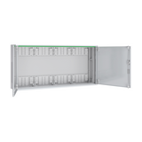 Szekrény fali teli ajtós acél 500mm x 1050mm x 210mm IP44 fehér 2ajtó Easy PrismaSeT XL Schneider