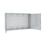 Szekrény fali teli ajtós acél 650mm x 1050mm x 210mm IP44 fehér 2ajtó Easy PrismaSeT XL Schneider