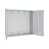 Szekrény fali teli ajtós acél 960mm x 1050mm x 210mm IP44 fehér 2ajtó Easy PrismaSeT XL Schneider