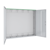 Szekrény fali teli ajtós acél 1100mm x 1300mm x 210mm IP44 fehér Easy PrismaSeT XL Schneider