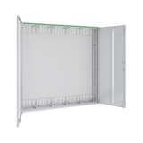 Szekrény fali teli ajtós acél 1250mm x 1300mm x 210mm IP44 fehér Easy PrismaSeT XL Schneider