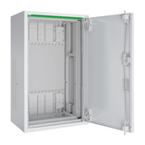 Szekrény fali teli ajtós acél 500mm x 300mm x 210mm IP44 fehér 1ajtó Easy PrismaSeT XL Schneider