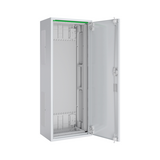 Szekrény fali teli ajtós acél 800mm x 300mm x 210mm IP44 fehér 1ajtó Easy PrismaSeT XL Schneider