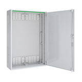 Szekrény fali teli ajtós acél 800mm x 550mm x 210mm IP44 fehér 1ajtó Easy PrismaSeT XL Schneider