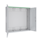 Szekrény fali teli ajtós acél 800mm x 800mm x 210mm IP44 fehér 1ajtó Easy PrismaSeT XL Schneider