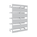 Beépítőkészlet sorolható készüléknek műa.homloklap 5x24M 500x750mm Easy PrismaSeT XL Schneider