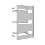 Beépítőkészlet sorolható készüléknek műa.homloklap 3x12M 250x450mm Easy PrismaSeT XL Schneider