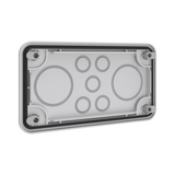 Kábelbevezető lemez 2xM50+5xM20bevezető kívülről rögzíthető karima Easy PrismaSeT XL Schneider