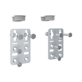 Szekrény összeépítő készlet (4db) 125mm x 120mm x 25mm fém Easy PrismaSeT XL Schneider
