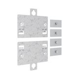 Szekrény összeépítő készlet 120mm x 125mm x 25mm fém Easy PrismaSeT XL Schneider