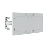 Beépítőkészlet DIN-sínnel sorkapocshoz homloklappal 150mm x 250mm Easy PrismaSeT XL Schneider