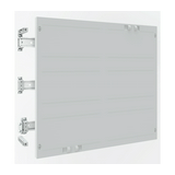 Beépítőkészlet DIN-sínnel sorkapocshoz homloklappal 450mm x 500mm Easy PrismaSeT XL Schneider