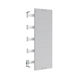 Beépítőkészlet sülly.sorolh. készüléknek teli műa.homloklap 5x12M 250x750mm Easy PrismaSeT XL Schneider