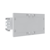 Beépítőkészlet állítható szerelőlap 12M teli fehér homloklappal  Easy PrismaSeT XL Schneider