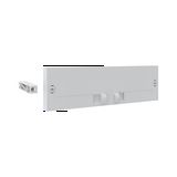 Homloklap teli 6M fehér (2db) 250mm x 75mm x 1U kezeletlen műanyag Easy PrismaSeT XL Schneider