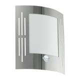 Fali lámpatest kültéri 90°/7m-érzékelős falonkívüli 1x 60W 220-240V AC E27 IP44 City EGLO