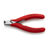 Homlokcsípő fogó elektronikai 56HRC max.d2/1/0,6mm 115mm x 11mm-sz/fej KNIPEX