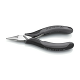 Markolófogó elektronikai tükrösített szürke-fekete115mm  KNIPEX