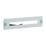 Előlap kivágott 24M 600mm-sz 150mm-ma porszórt acél XL3 LEGRAND