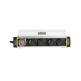 Elosztóaljzat-sáv kültéri leszúrható 3680W H07RN-F 1.5mm2 3m 4x2P+E/230V 16A  kapcsolós STANLEY