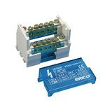 Elosztóblokk 10-25mm2/betáp 2P 100A 6-kapocs/pólus 0,75-6mm2/tömör nVent ERIFLEX BD-80-100A ERICO