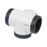 Elosztódugó DIN(F)->2xDIN(F)+USB A+C fehér/szürke 16A 230V 2xUSB-töltő LEGRAND