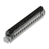 Elosztókapocs 17P csavaros 16csatl./16mm2 1csatl./25mm2 kalapsínre Lexic LEGRAND