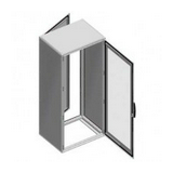 Elosztómező két teli ajtós sorolható acél szerelőlappal 2000mm 1000mmx Spacial SF Schneider