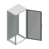 Elosztómező teli ajtós sorolható acél szerelőlappal 2000mm 600mmx 400mmx Spacial SF Schneider