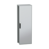 Elosztómező teli ajtós szerelőlappal acél 1800mm x 600mm x 400mm IP55 PanelSeT SFN Schneider
