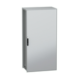 Elosztómező teli ajtós szerelőlappal acél 2000mm x 1000mm x 600mm IP55 PanelSeT SFN Schneider