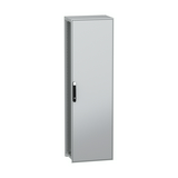 Elosztómező teli ajtós szerelőlappal acél 2000mm x 600mm x 400mm IP55 PanelSeT SFN Schneider
