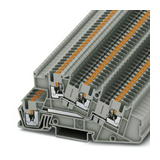 Háromszintes sorkapocs 2,5mm2 TS35 20A 400V dugaszolható szürke PTI 2,5-L/L PHOENIX CONTACT