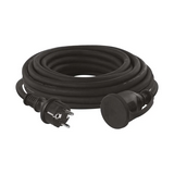 Lengő hosszabbító kábel 3x2.5mm2 10m x SCHUKO dugó egyenes SCHUKO lengő anya 16A 250V EMOS