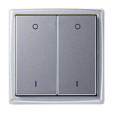 EnOcean fali kapcsoló világítás tápmentes I/O alu 4csat. falonkívüli RF EasySensMini Thermokon