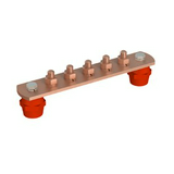 EPH-sín 5xM10 V2A-csavar szigetelt réz fix 40mm x 5mm x 220mm x burkolat nélkül EPH J.PRÖPSTER