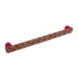 EPH-sín fedél nélkül szigetelt réz fix 40mm x 60mm x 435mm x PAS I 10AP M10 CU DEHN