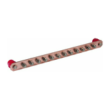 EPH-sín fedél nélkül szigetelt réz fix 40mm x 60mm x 505mm PAS I 12AP M10 CU DEHN