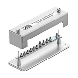 EPH-sín sárgaréz fix 120mm x 83mm x 348mm burkolattal 1810 OBO-BETTERMANN