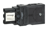 Épületinstallációs kimeneti csatlakozó 2P dugó 250V 32A rugószorításos IP20 Wago Winsta Hager