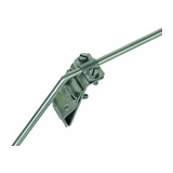 Ereszcsatorna kapocs kettős leszorítóval kezeletlen DRK ZS 7.10 W13.25 V2A DEHN