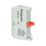 Érintkezőblokk vezérlőkészülékhez előlapra 1-ny 3A/AC15/230V csavaros Osmoz L22 LEGRAND