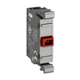 Érintkezőblokk vezérlőkészülékhez előlapra 1-ny 6A/AC15/230V csavaros MCB-01 ABB