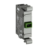 Érintkezőblokk vezérlőkészülékhez előlapra 1-z 6A/AC15/230V csavaros MCB-10 ABB