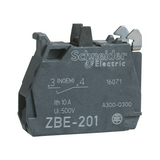 Érintkezőblokk vezérlőkészülékhez előlapra rádugható 1-z 3A/AC15/230V Harmony XB4/XB5 Schneider
