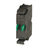 Érintkezőblokk vezérlőkészülékhez előlapra rádugható/beépíthető 1-z 6A/AC15/230V M22-K10 EATON