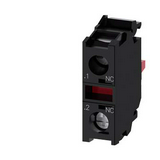 Érintkezőelem vezérlőkészülékhez 1ny 6A/AC15/230V előlapra csavaros SIRIUS ACT SIEMENS