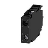 Érintkezőelem vezérlőkészülékhez 1z 1ny 6A/AC15/230V előlapra csavaros SIRIUS ACT SIEMENS