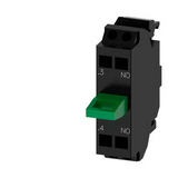 Érintkezőelem vezérlőkészülékhez 1z 6A/AC15/230V alulra rugószorításos SIRIUS ACT SIEMENS