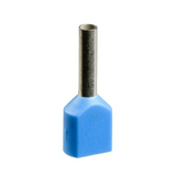 Érvéghüvely NFC 1x5000db adagolóban szigetelt iker 2x 8mm 0.75mm2 kék Linergy TR Schneider